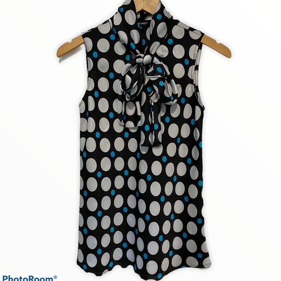 *SOLD* Nine West Sleeveless Blouse | XS - Picture 1 of 4